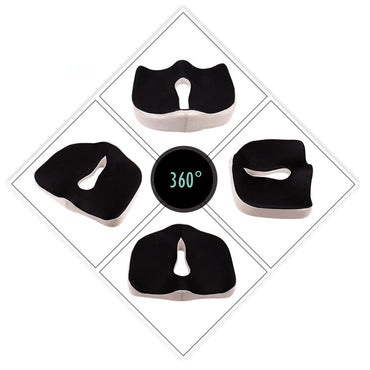 Orthopedic Memory Foam Cushion - Tailbone & Lower Back Support