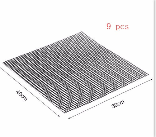 Reusable Non-Stick Grilling Mat - BBQ Wire Mesh for Outdoors