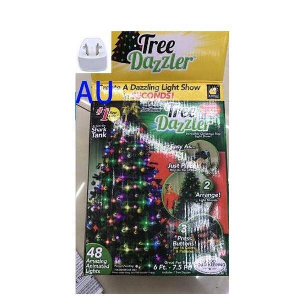 64-Light Dazzler Shower Christmas Tree Light Show Display