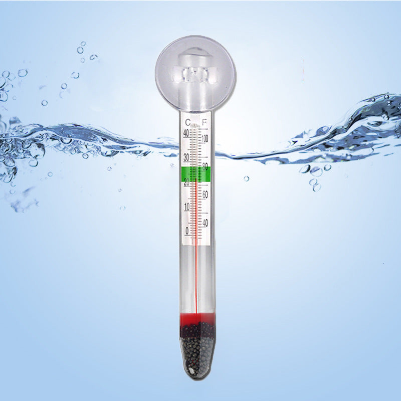 Aquarium Fat Fish Water Thermometer - Accurate Temperature Gauge