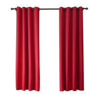 Bedroom Curtain Shade Cloth - Single Piece Light Blocking Drapes