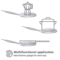 Heat Diffuser Plate - Stainless Steel Induction Adapter