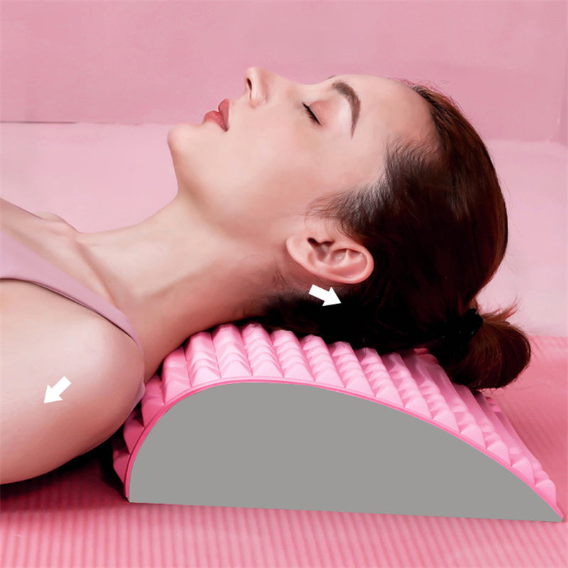 Back Stretcher Pillow Massager - Neck, Lumbar & Sciatica Relief