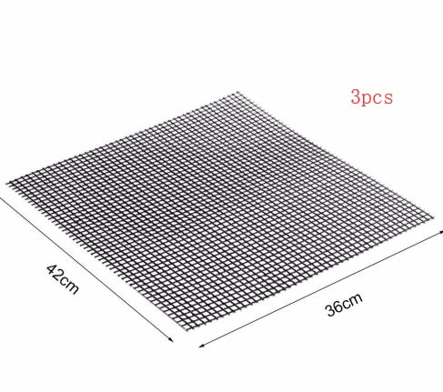 Reusable Non-Stick Grilling Mat - BBQ Wire Mesh for Outdoors