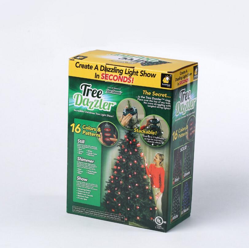 64-Light Dazzler Shower Christmas Tree Light Show Display