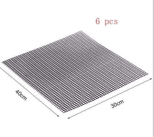 Reusable Non-Stick Grilling Mat - BBQ Wire Mesh for Outdoors