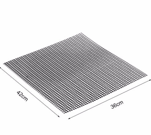 Reusable Non-Stick Grilling Mat - BBQ Wire Mesh for Outdoors