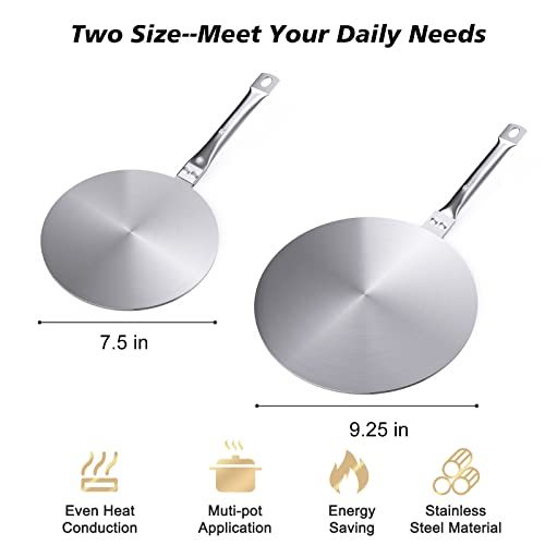 Heat Diffuser Plate - Stainless Steel Induction Adapter