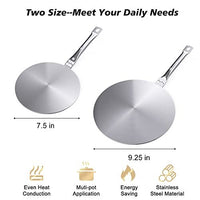 Heat Diffuser Plate - Stainless Steel Induction Adapter