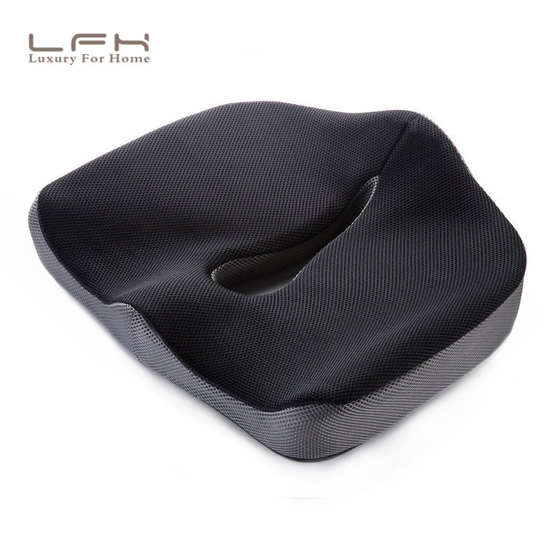 Orthopedic Memory Foam Cushion - Tailbone & Lower Back Support