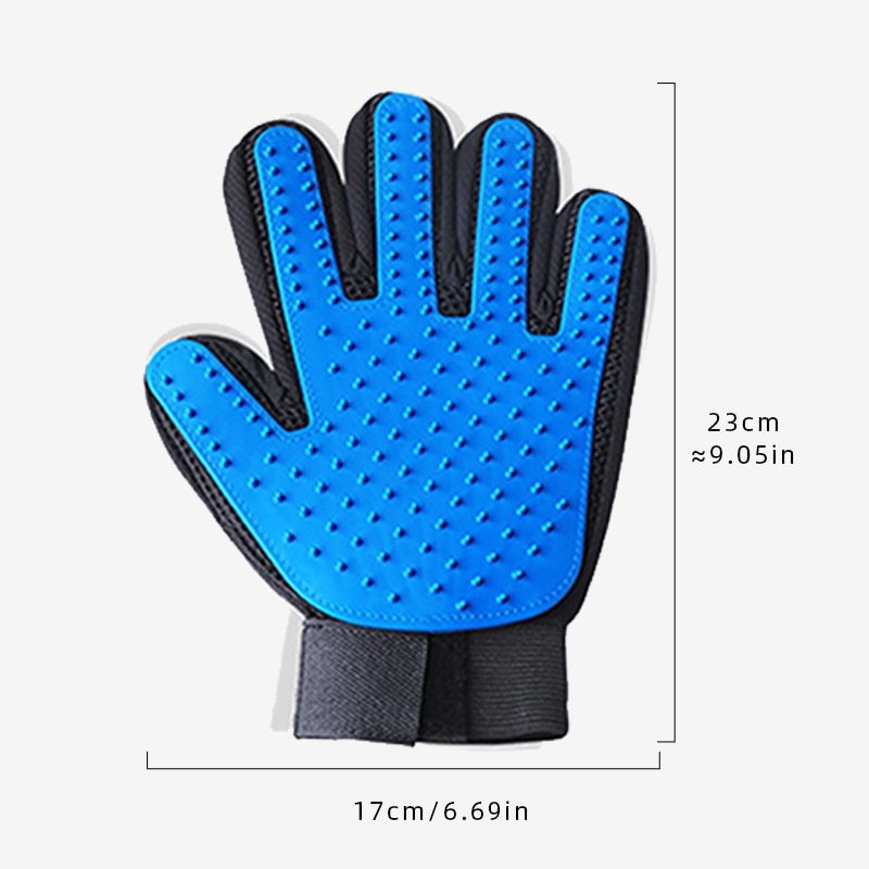 Cat Grooming Glove - Pet Hair Deshedding & Cleaning Brush