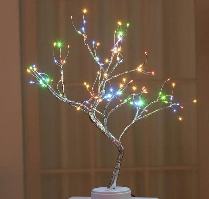 New Colored Light, Starry Sky LED, Copper Wire, Rice Tree Lamp